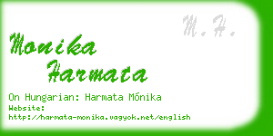 monika harmata business card
